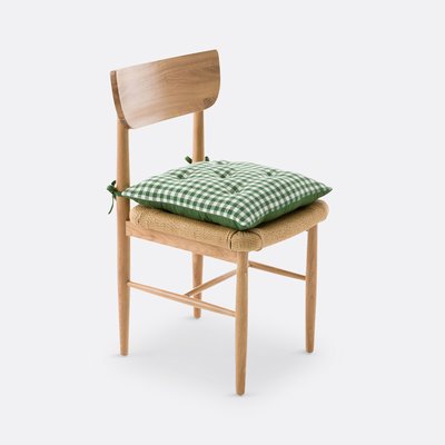 Galette de chaise vichy, 40x40 cm, Edith LA REDOUTE INTERIEURS