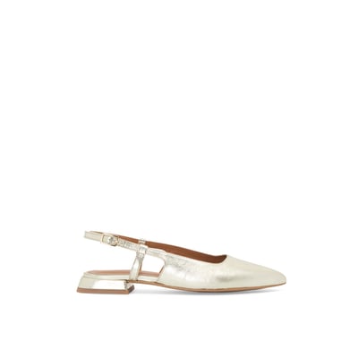 Ballerine en cuir AZURA MELLOW YELLOW