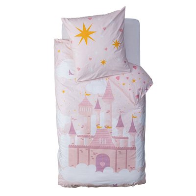 Housse de couette enfant  Château +  coton 57 fils ATMOSPHERA