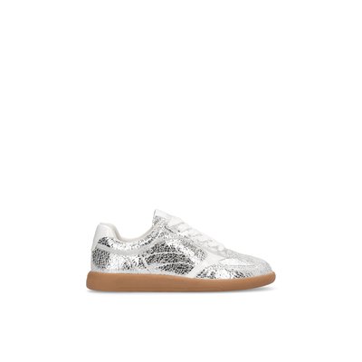 Sneakers en cuir craquelé lamé LIU JO