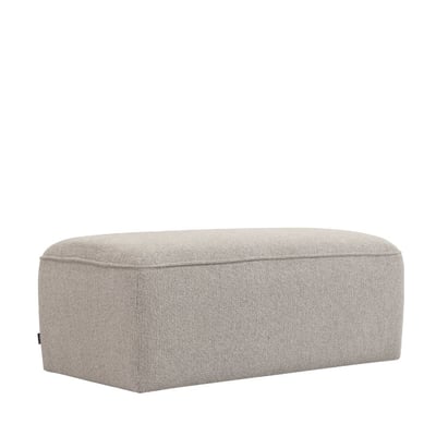 Pouf pour canapé modulable en tissu- NOOR DRAWER