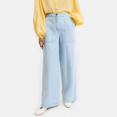 Weite Hose im Zimmermanns-Stil mit Streifenmuster LA REDOUTE COLLECTIONS