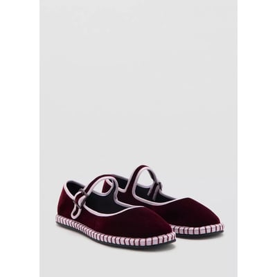 Ballerines bicolores à boucle MANGO KIDS