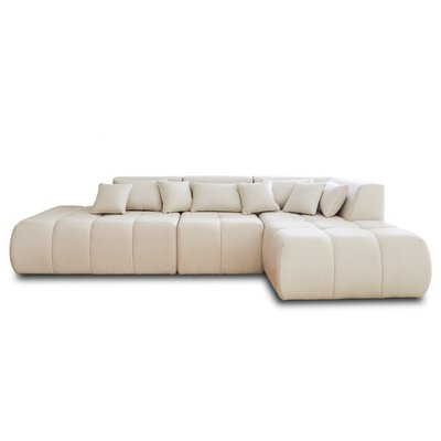 Canapé d'Angle droit en Tissu 5 places - CARACAS LISA DESIGN