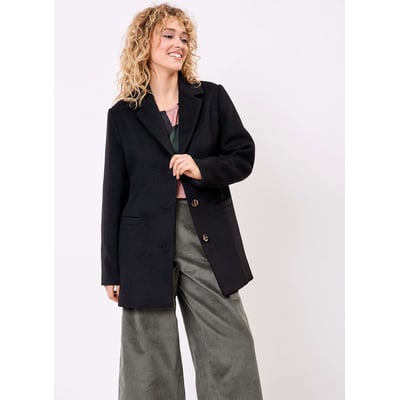Manteau droit lainage AUDREY LA FIANCÉE