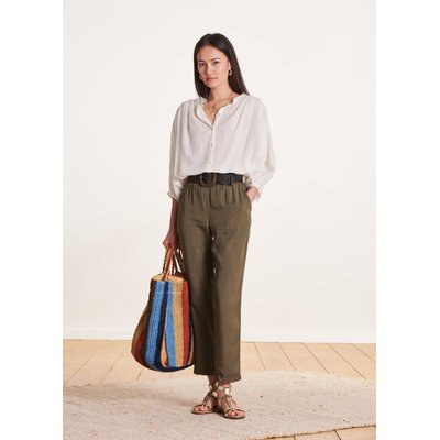 Pantalon fluide en lyocell LA FEE MARABOUTEE
