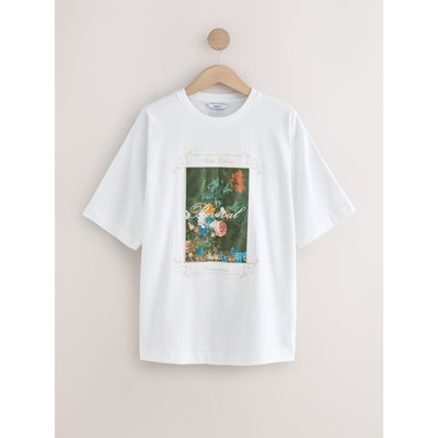 T-shirt à fleurs brodées NEXT