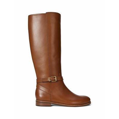 Stivali piatti in pelle Brooke LAUREN RALPH LAUREN