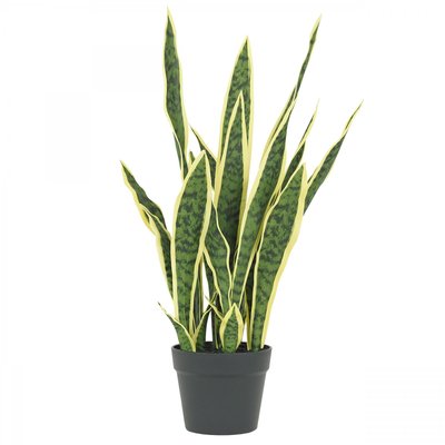 Sansevieria artificiel en pot 65cm LIGNE DECO