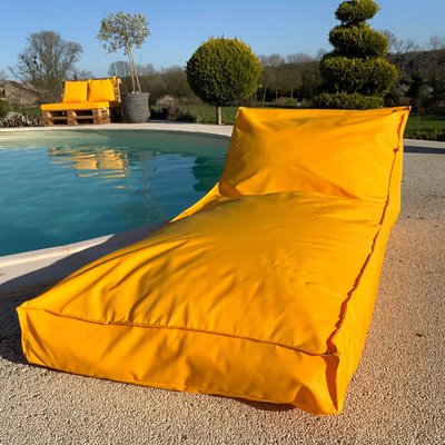 Matelas bain de soleil en microbille HOME MAISON
