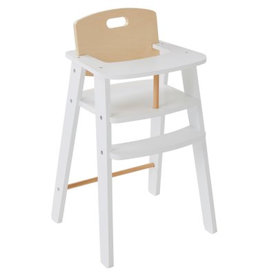 Chaise haute poupon en bois VERTBAUDET
