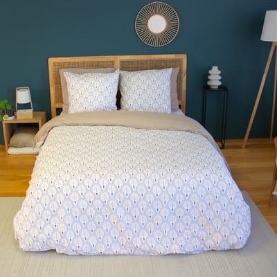 PARURE de couette 100% coton 57 fils, WAC C DESIGN HOME TEXTILE