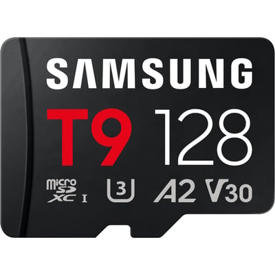 Carte Micro SD T9 128G U3 V30 A2 Classe 10 SAMSUNG