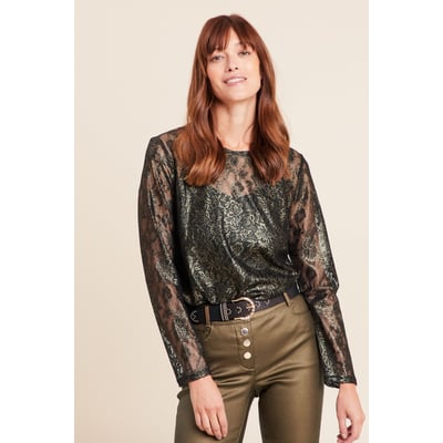 T-shirt col rond manches longues BREAL