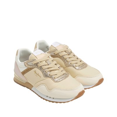 Basket pepe jeans femme dore La Redoute