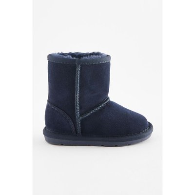 Bottes chaudes en daim doublées NEXT