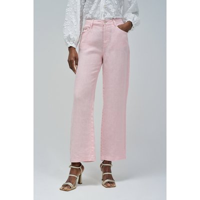 PANTALON DROIT EN LIN SALSA JEANS