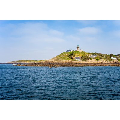 Tableau Sur Toile Phare De Chausey CEANOTHE