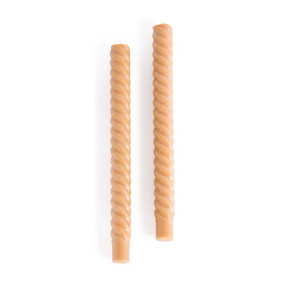 Lot de 2 bougies torsadées, Fabola LA REDOUTE INTERIEURS