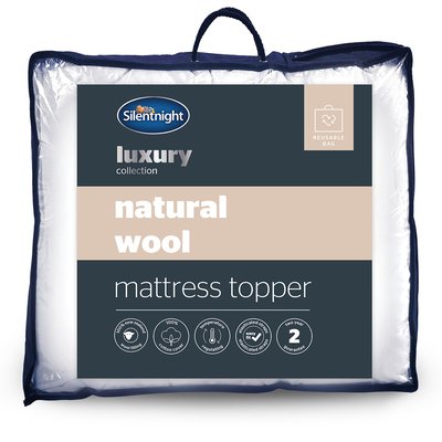 Natural Wool Mattress Topper SILENTNIGHT