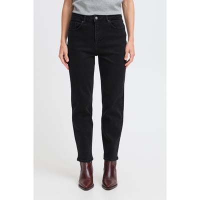Jeans taille haute, jambes droites B.YOUNG