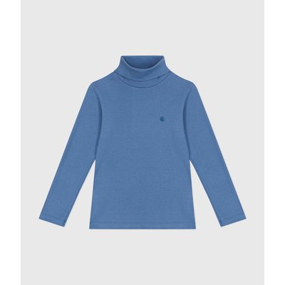 Plain Cotton Turtleneck Top PETIT BATEAU
