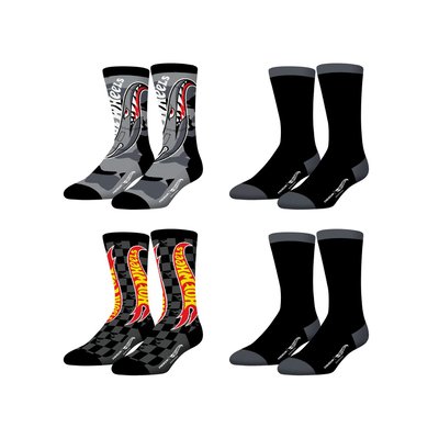Lot de 4 Chaussette Hot Wheels coton FREEGUN