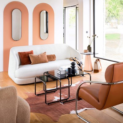Set of 2 Neso Tempered Glass Coffee Tables LA REDOUTE INTERIEURS