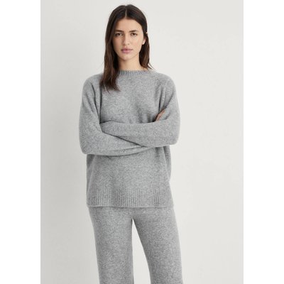 Pull à col rond en maille MANGO