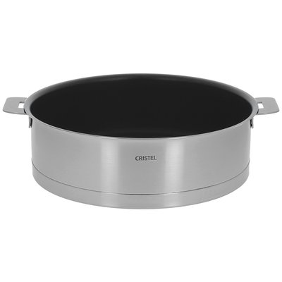 Sauteuse inox antiadhésive Exceliss+ poignée amovible STRATE CRISTEL