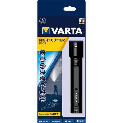 Lampe Torche Night Cutter Rechargeable Usb VARTA
