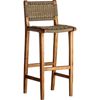 Tabouret en teck style rétro Kavala RECOLLECTION
