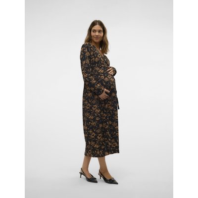 MLXENIA Robe de Maternité Robe MAMA LICIOUS