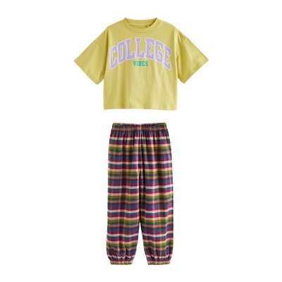 Pyjama avec bas tissé, lot de 1 NEXT