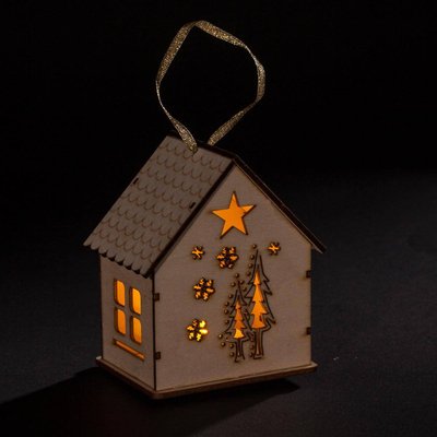 Suspension noël chalet 1 LED FEERIC LIGHTS & CHRISTMAS