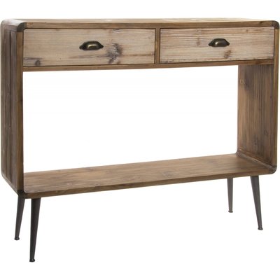 Console en bois et métal, Loft soho RECOLLECTION