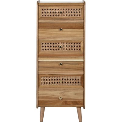 Chiffonnier élégant en acacia avec design traditionnel RECOLLECTION