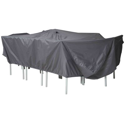 Housse table de jardin 310 x 130 cm, COV'UP URBAN OVIALA