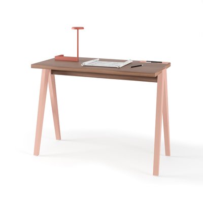 Bureau en mélamine et hêtre cérusée, Colmar HERDASA