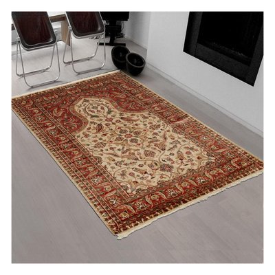 Authentique tapis d'Orient fait main en soie JIHANGIR 65 UN AMOUR DE TAPIS