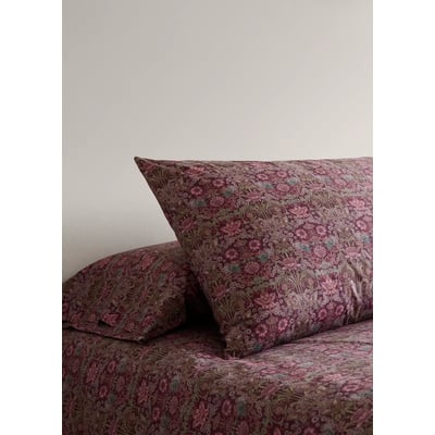 Taie d’oreiller en imprimé fleuri 45x110 cm MANGO HOME