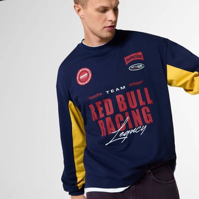 Red Bull Racing T-Shirt Manches Longues Coupe Loose PEPE JEANS