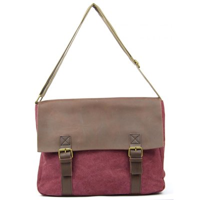 Sacoche cuir et toile CANCUN OH MY BAG
