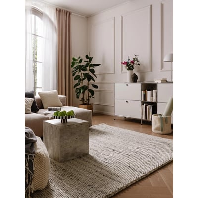 Tapis de laine tissé main BEADS BENUTA 