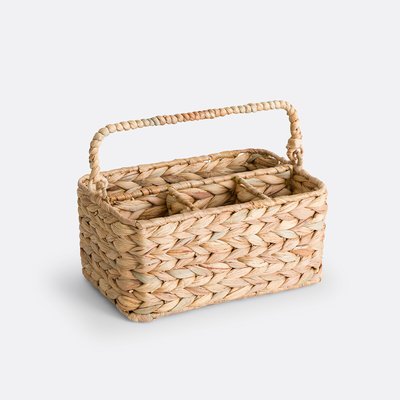 Jocasta Woven Water Hyacinth Cutlery Organiser LA REDOUTE INTERIEURS