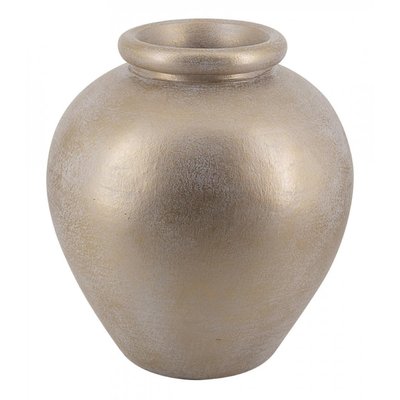 Vase terre cuite cuivre DECORATION D’AUTREFOIS