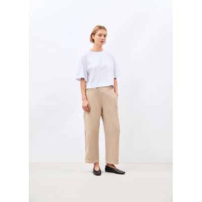 Pantalon carotte 7/8ème en velours côtelé HUMILITY