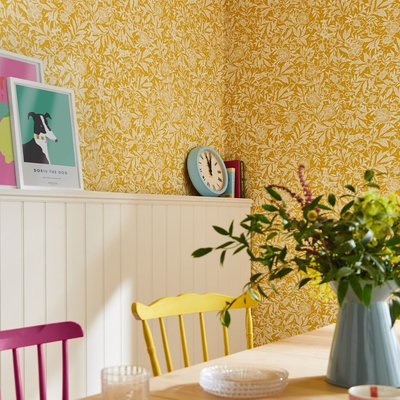 Papier peint Féérie de fleurs ensoleillées JOULES