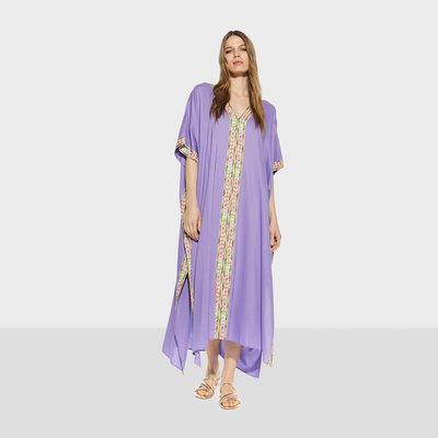 Robe longue fluide à manches courtes LOLA CASADEMUNT