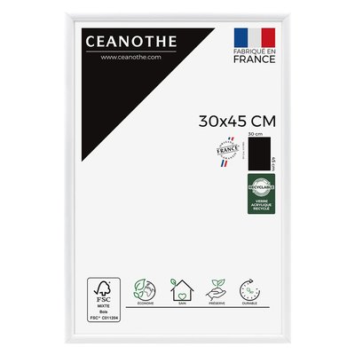 Cadre Photo Exposition 30x45 Cm Bois Clair Naturel Bois Massif Fsc ESSENTIEL CEANOTHE